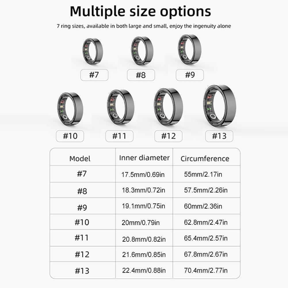 Smart Ring R09 – Advanced Health & Fitness Tracker