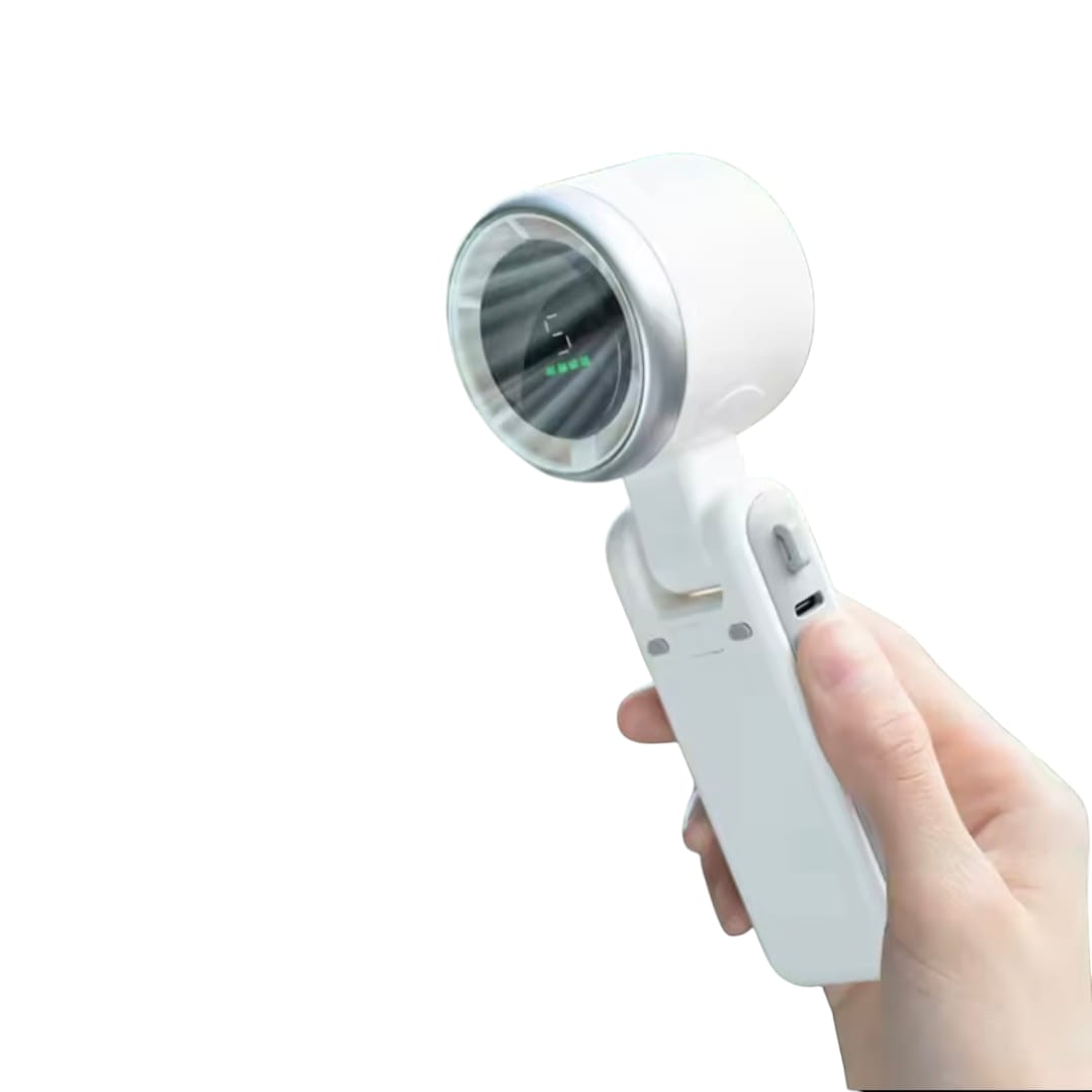 3600mAh Mini Foldable Desktop & Handheld Fan